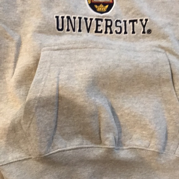 🩶 Oxford University Hoodie Gray Size S - Picture 6 of 17